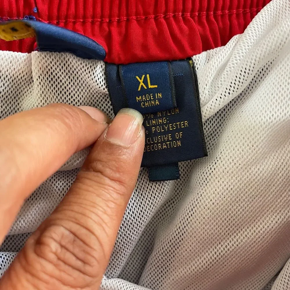 Polo Ralph Lauren Swim Trunks‎ Lined Shorts Blue Men's Size XLarge Resort Summer